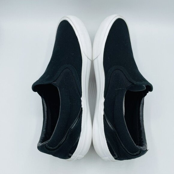 Hurley Shoes Mens Size 8 M Black Arlo Canvas Slip On Sneakers Comfort Shoe - Picture 11 of 11